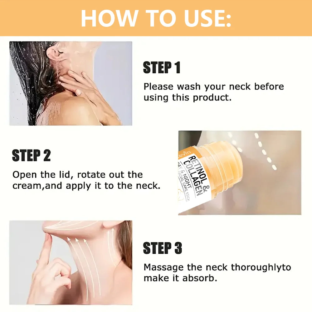 Crema de Cuello y Rostro con Retinol y Colágeno / Retinol & Collagen Face & Neck Cream
